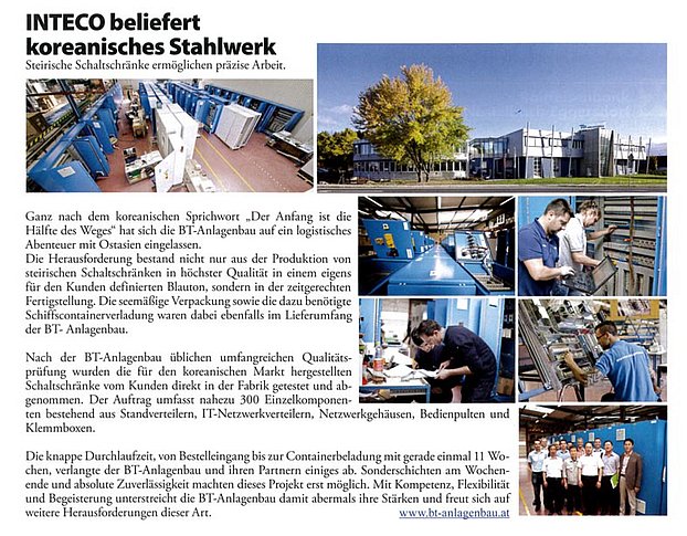 BT-Anlagenbau - Presse Archiv - Eggersdorf Aktuell